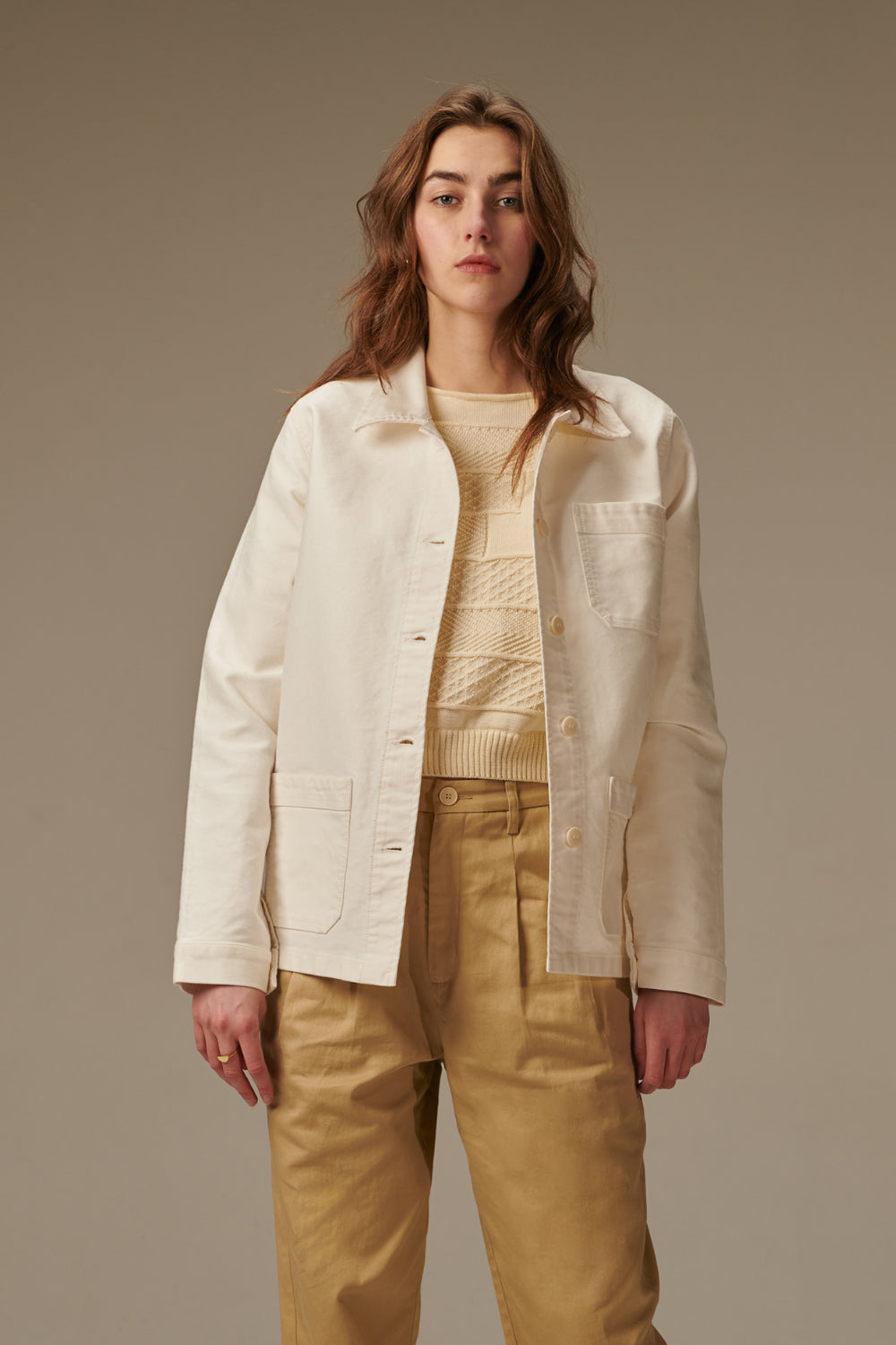 La Véritable Veste de Travail en moleskine - Femme