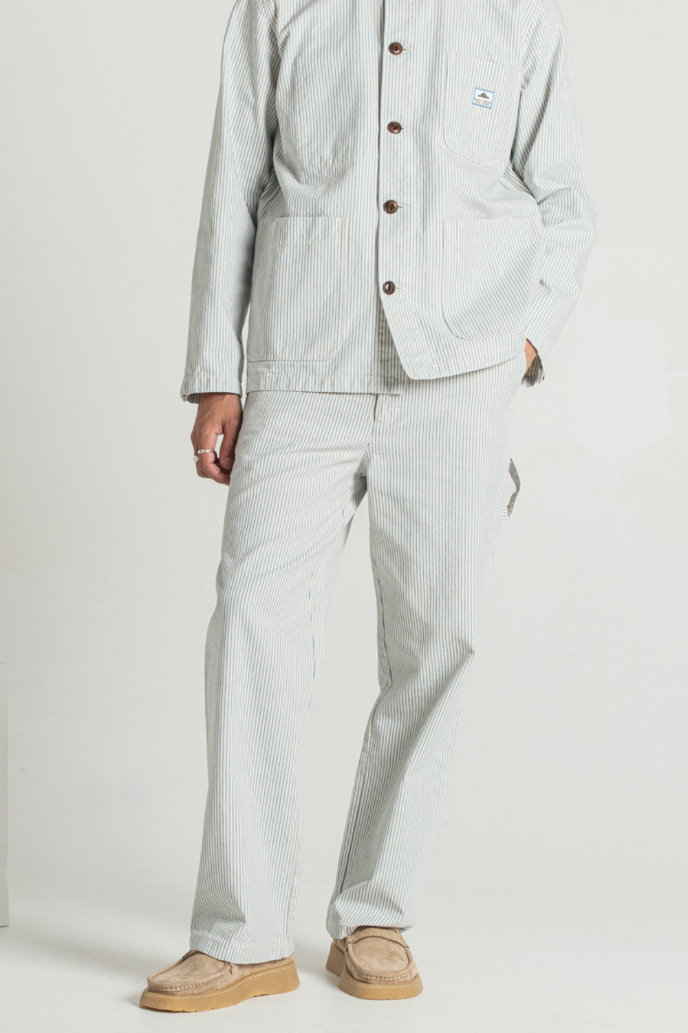 Pimy striped work pants - men – La Maison Générale Montréal
