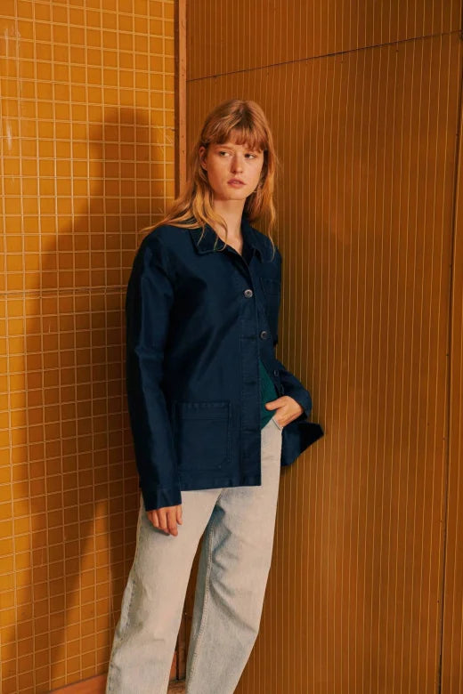 La Véritable Veste de Travail en moleskine - Femme