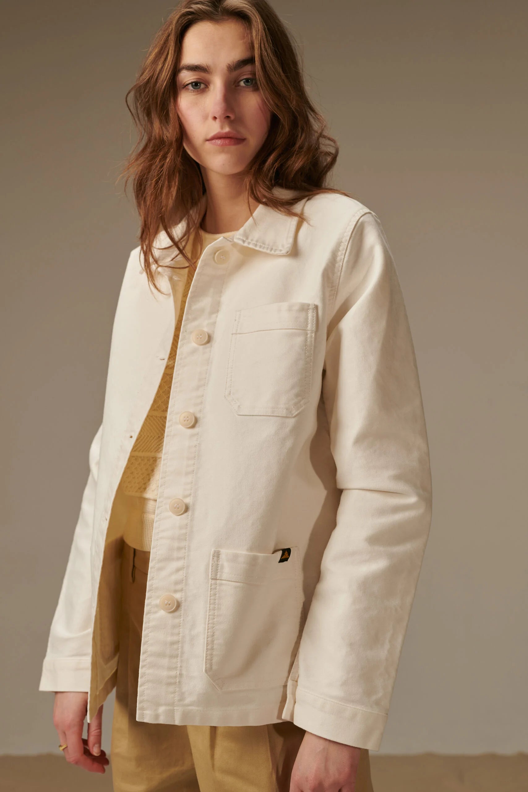 La Véritable Veste de Travail en moleskine - Femme