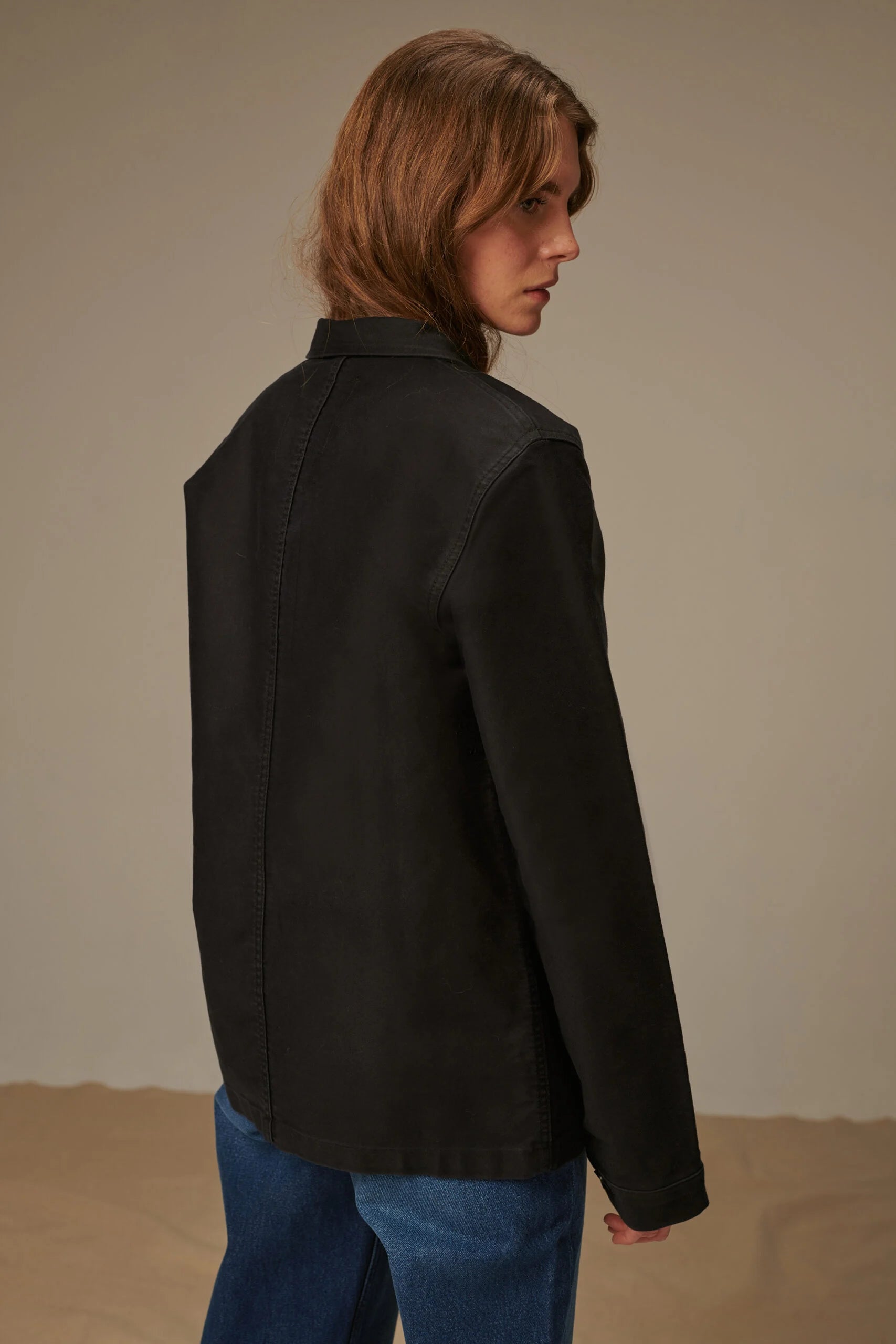 La Véritable Veste de Travail en moleskine - Femme