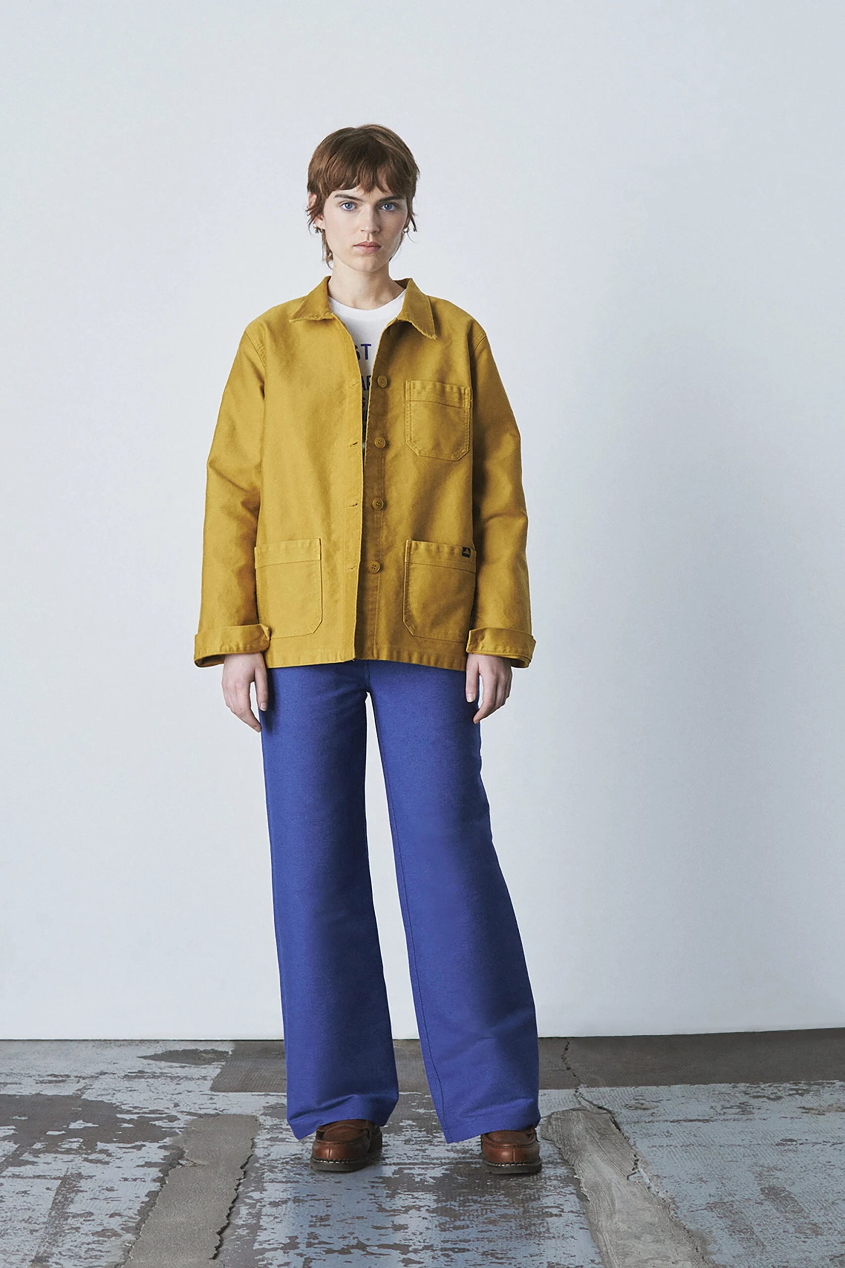 La Véritable Veste de Travail en moleskine - Femme