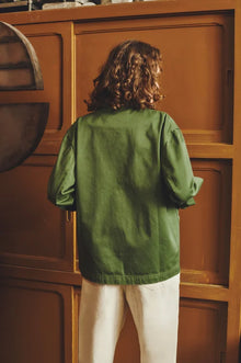 Women's gabardine work jacket