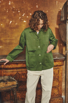 Women's gabardine work jacket