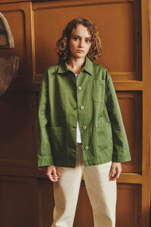 Women's gabardine work jacket