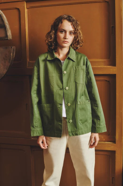 Veste de travail en gabardine - Femme