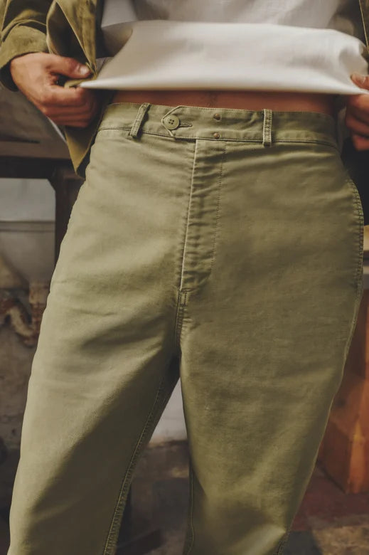Paulin - Pantalon de travail large vintage lavé - Homme