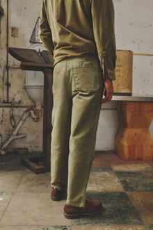 PAULIN - Pantalon de travail large vintage lavé - Homme