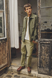 PAULIN - Pantalon de travail large vintage lavé - Homme
