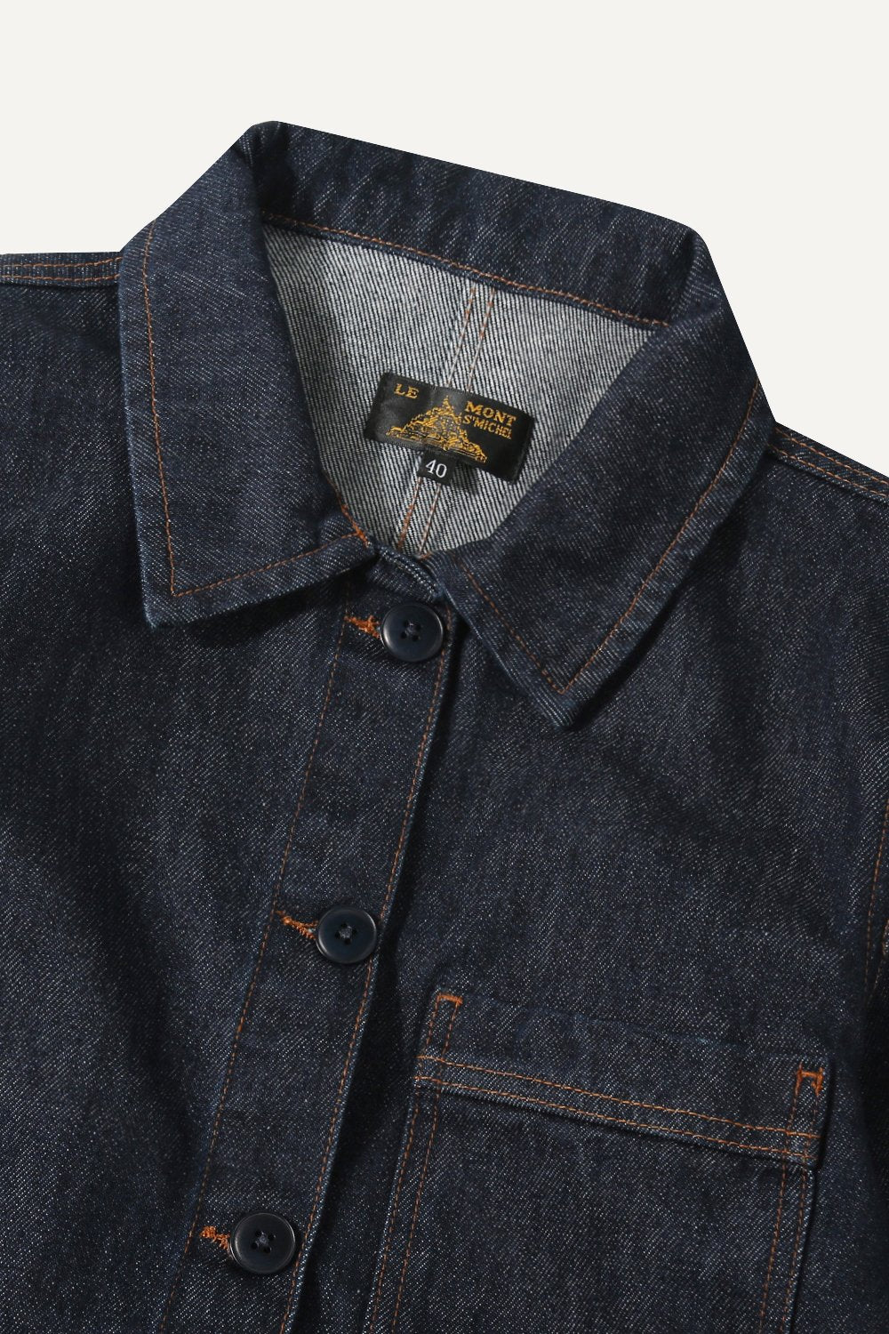 Vannes/Victorine - Veste de travail en denim