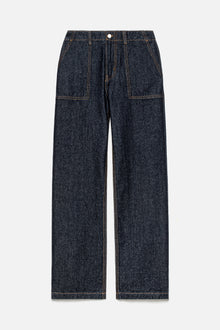 PAZAM - Pantalon droit en denim