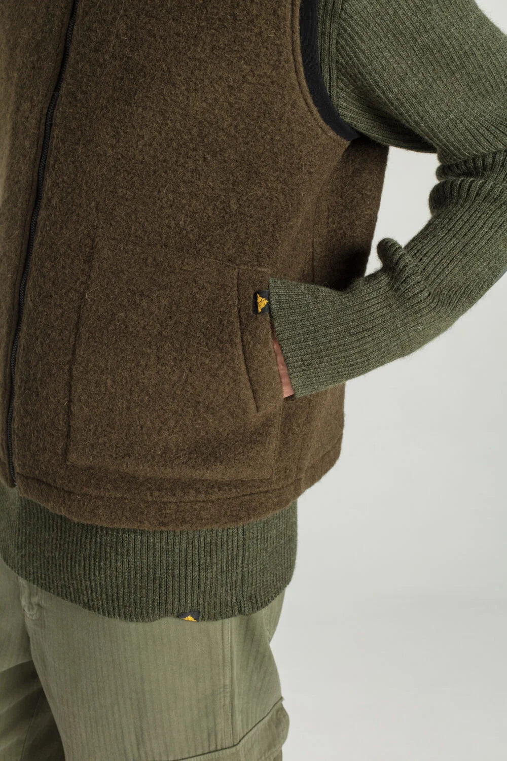 Vision - Veste sans manche en laine