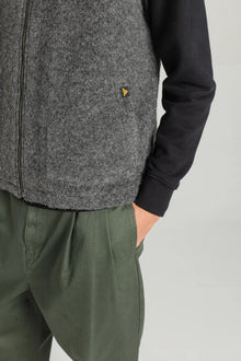 Vision - Veste sans manche en laine