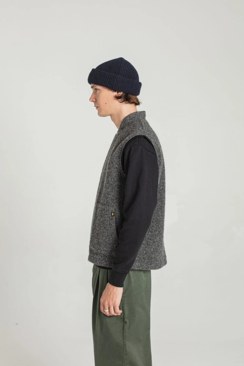 Vision - Veste sans manche en laine