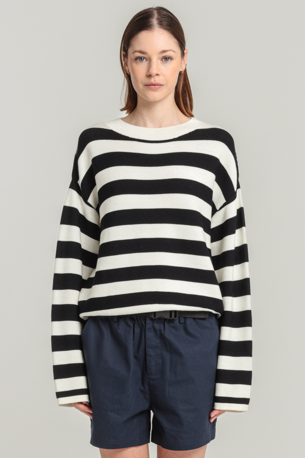 Soleva - Sweat à rayures - Femme