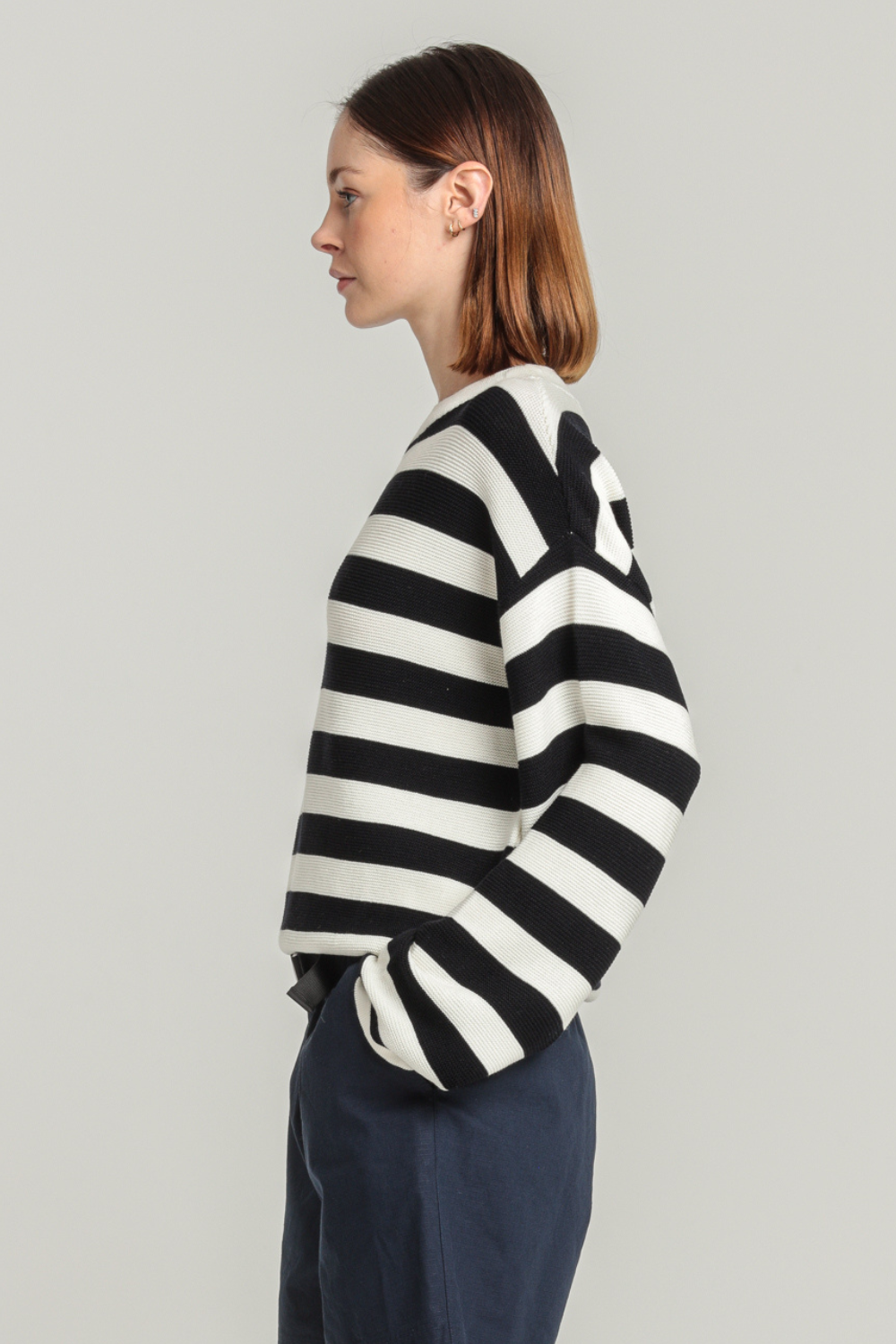 Soleva - Sweat à rayures - Femme