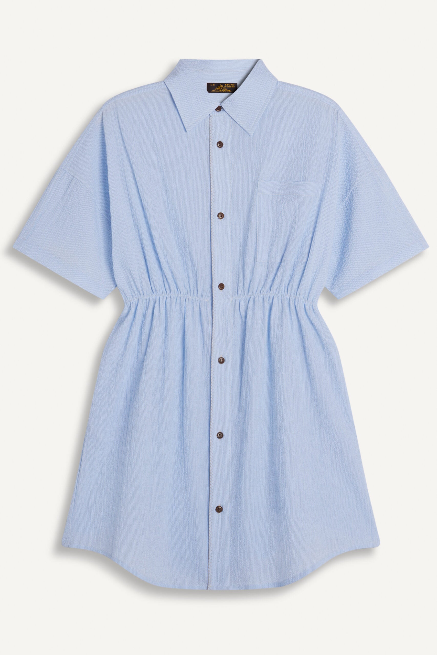 Rily - Robe chemise rayée