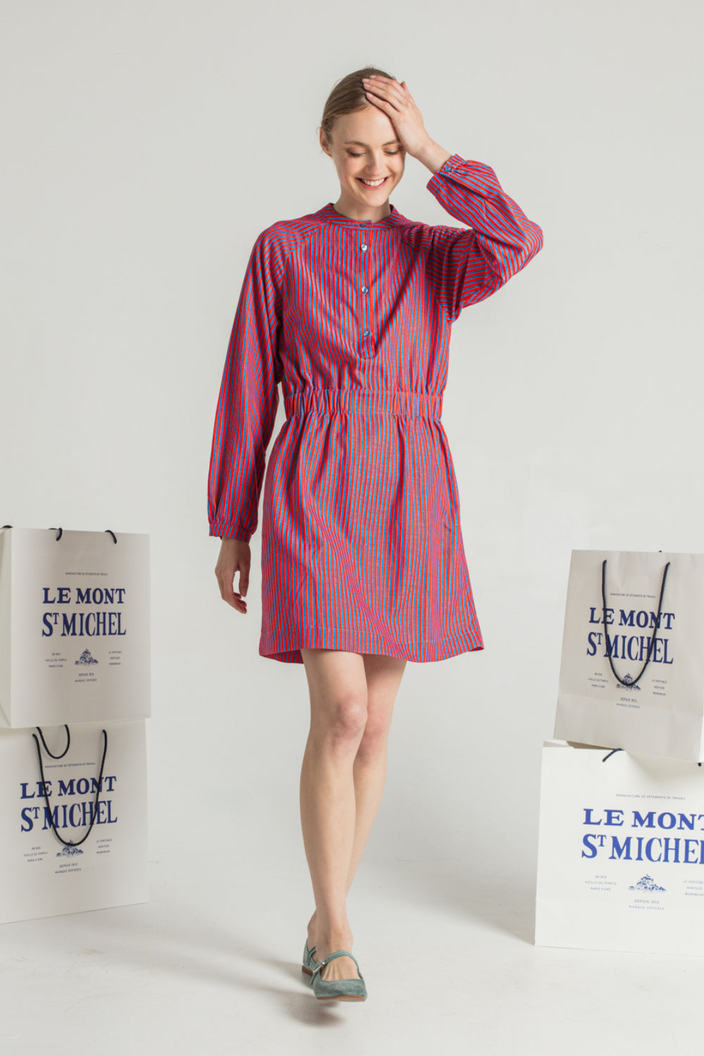 Romance - Robe à rayures