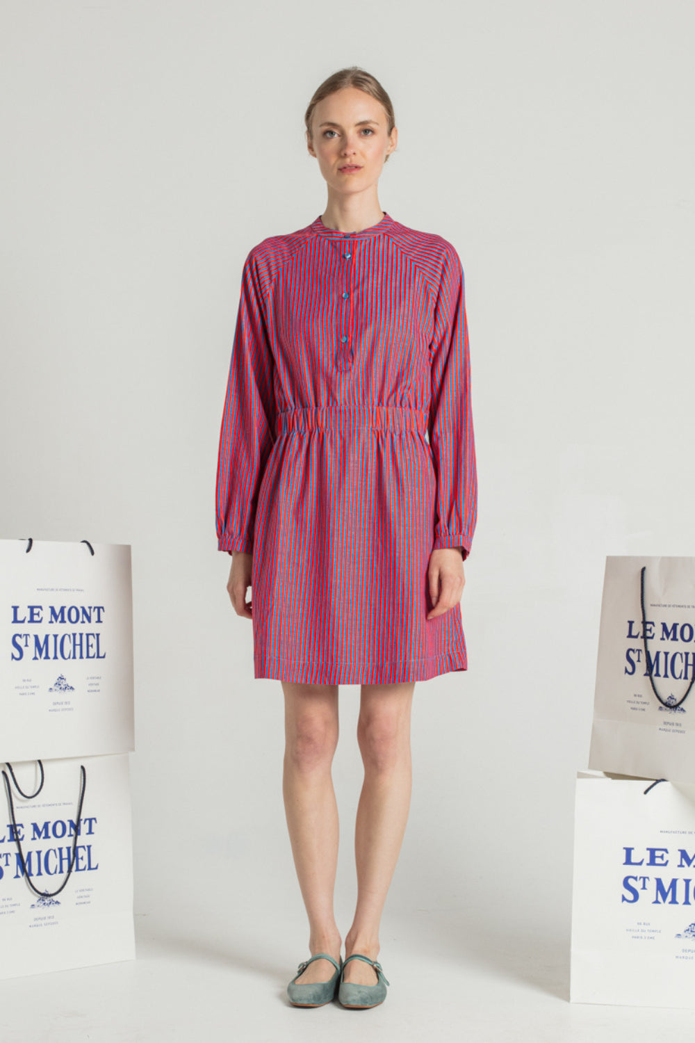 Romance - Robe à rayures