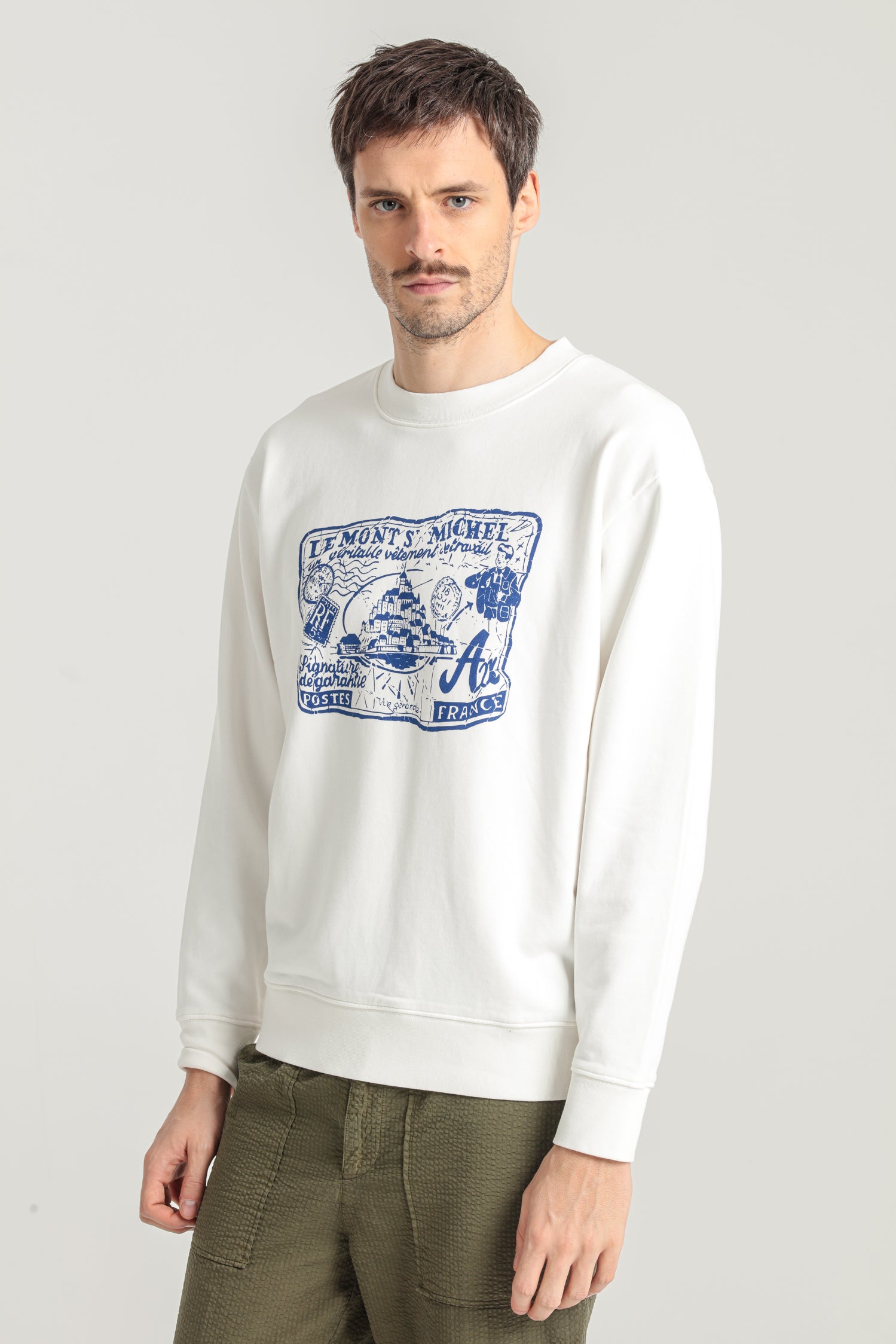 Told - Sweat imprimé carte postale