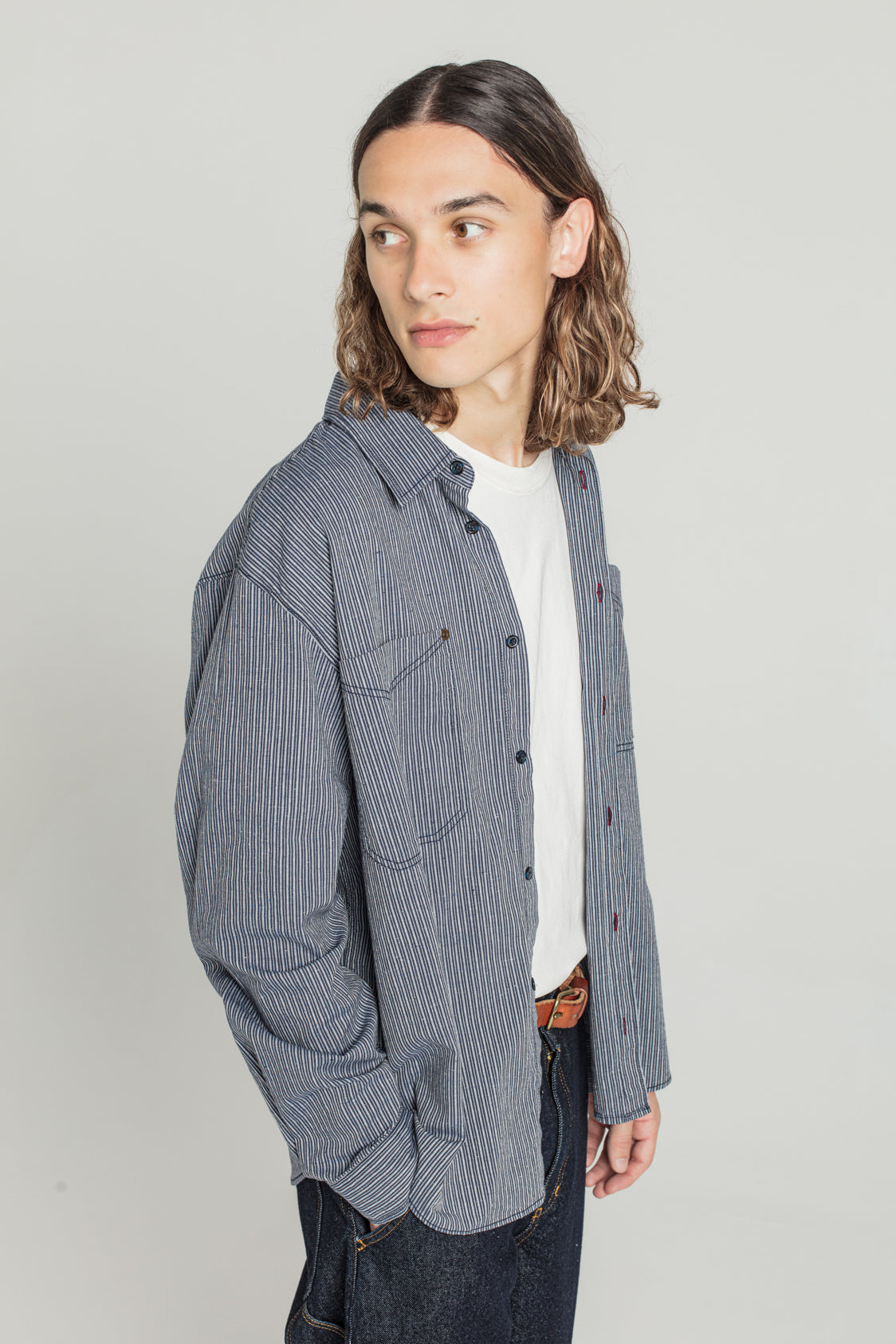 Ced - Chemise à rayures - Homme