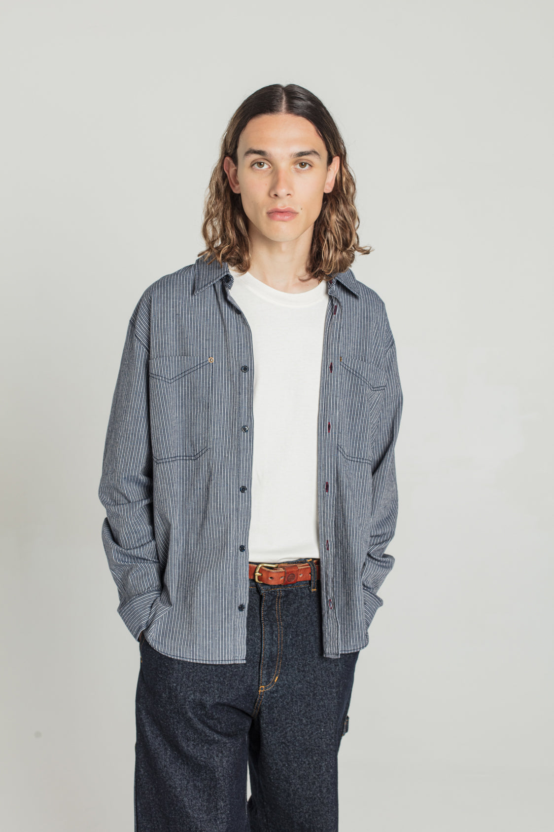 Ced - Chemise à rayures - Homme