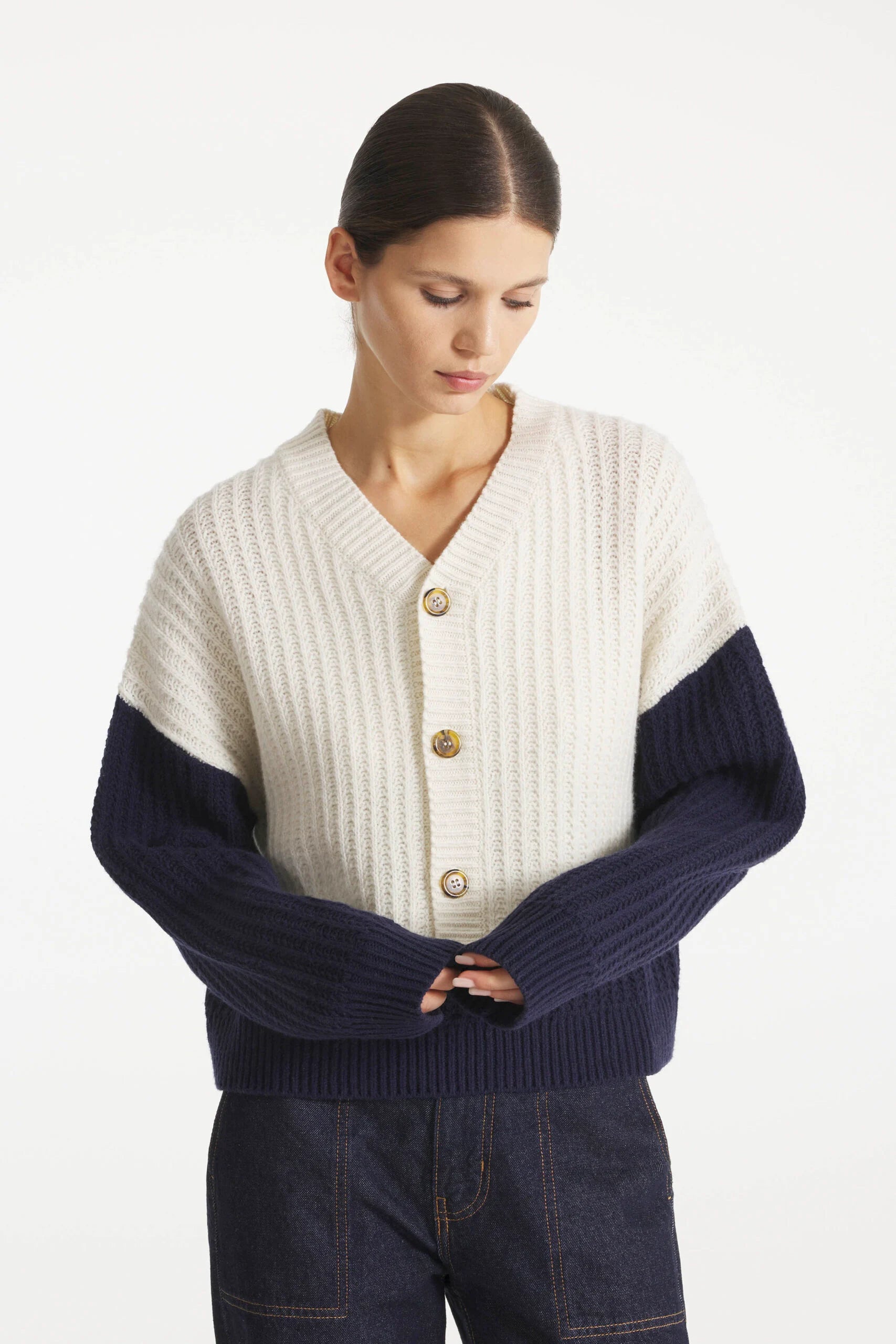 Suyor - PULL BOUTONNÉ EN LAINE