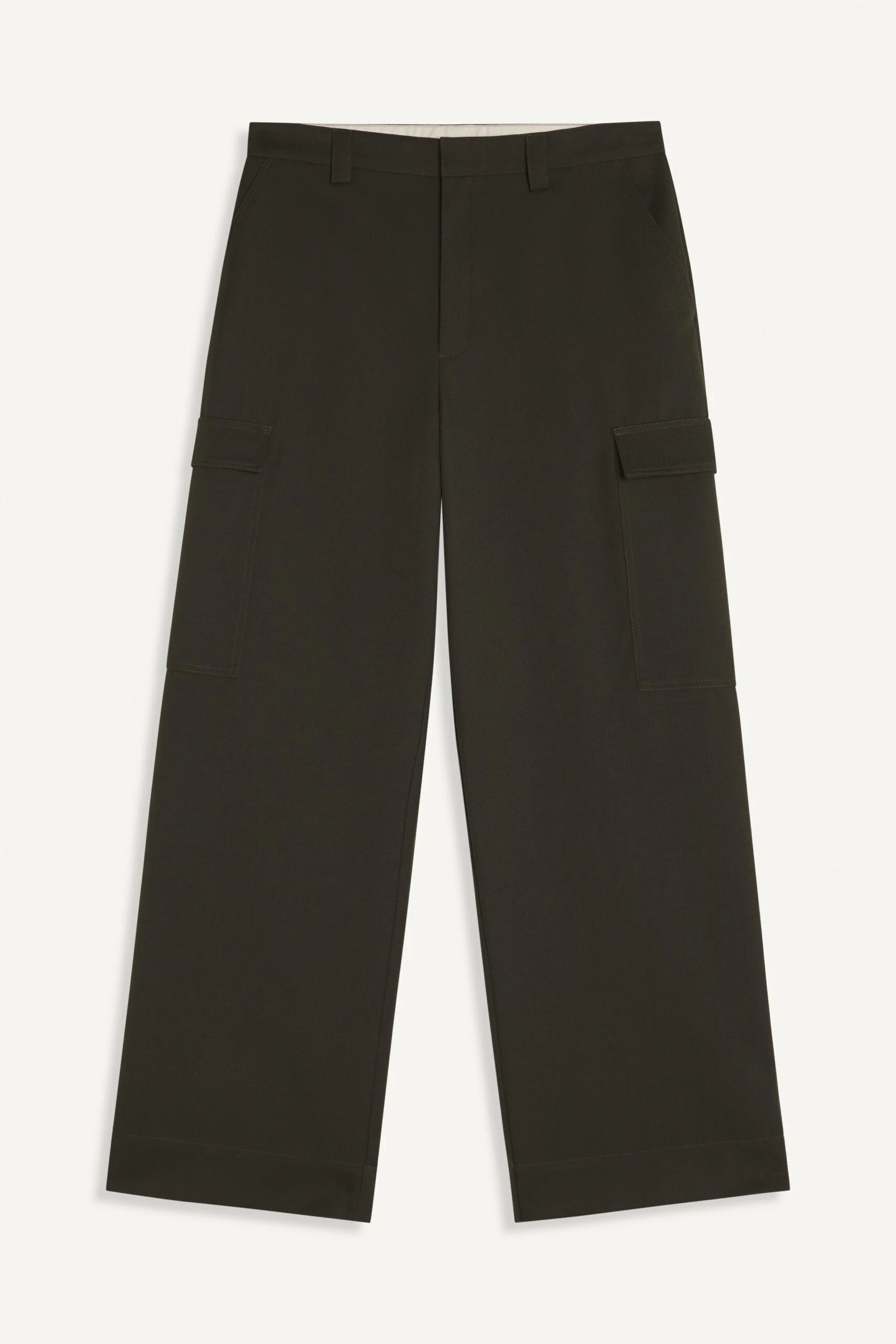 Pleslin - Pantalon cargo en laine