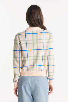 TARDI - Polo en jacquard avec fermeture éclair