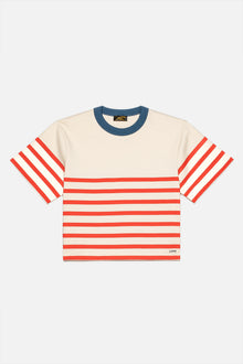 TORA - T-shirt en coton à rayures