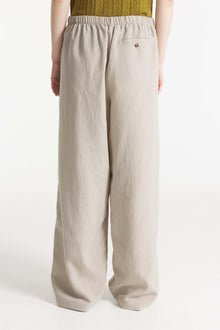 PONCIA - Pantalon fluide à rauyures