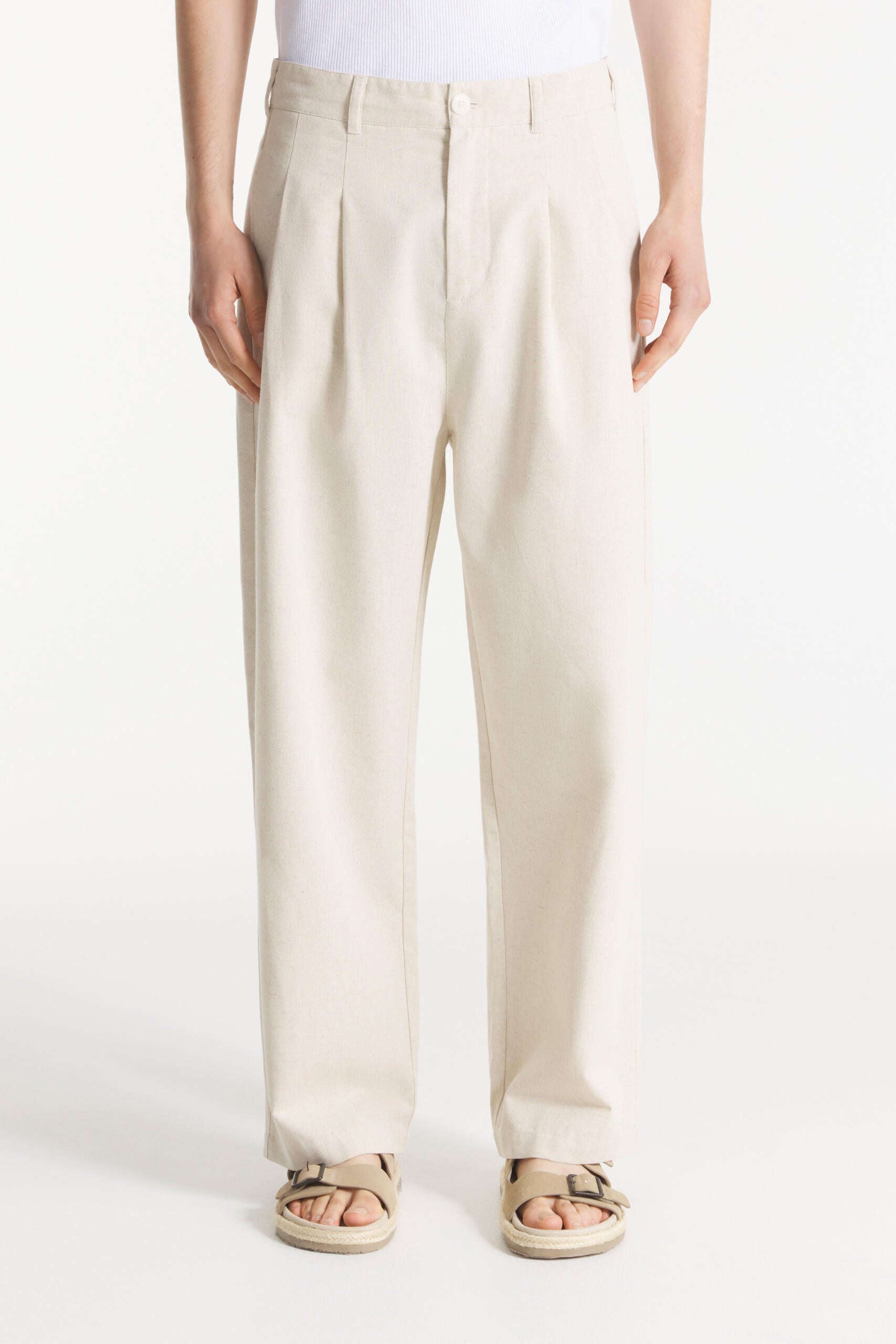 PISTILLIO - Pantalon en lin