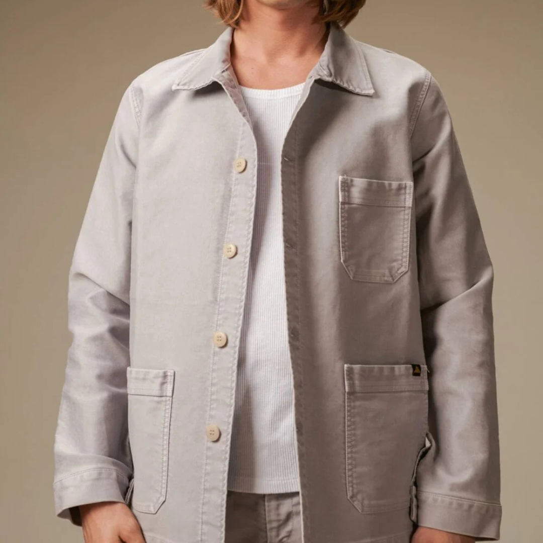 La veste de travail vintage washed - Homme