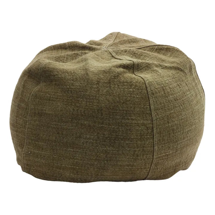 Pouf Bulle Chenille Soft Washed / Lin