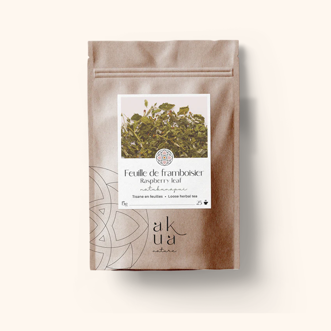 Tisane de feuilles de framboisier