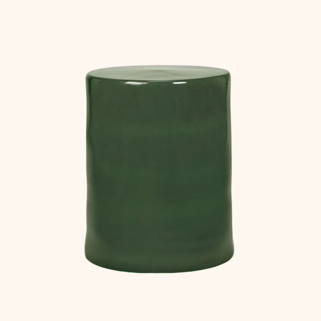 Table d'appoint vert foncé - collection Pawn
