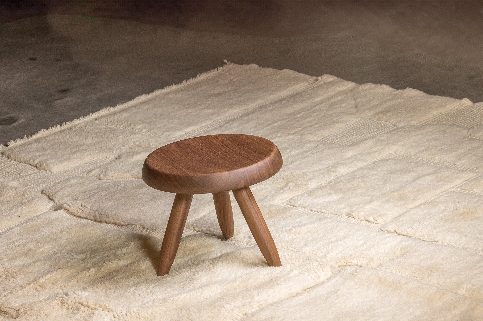 Tapis berbère beige 100% laine - 250cm x 300cm