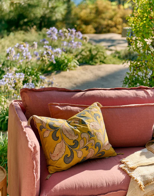 Coussin Kalamkari