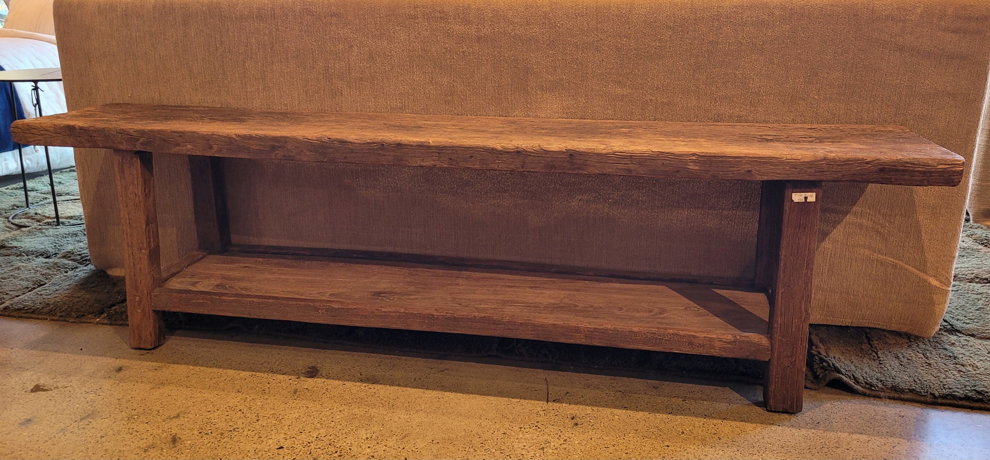 Low cabinet with shelf
