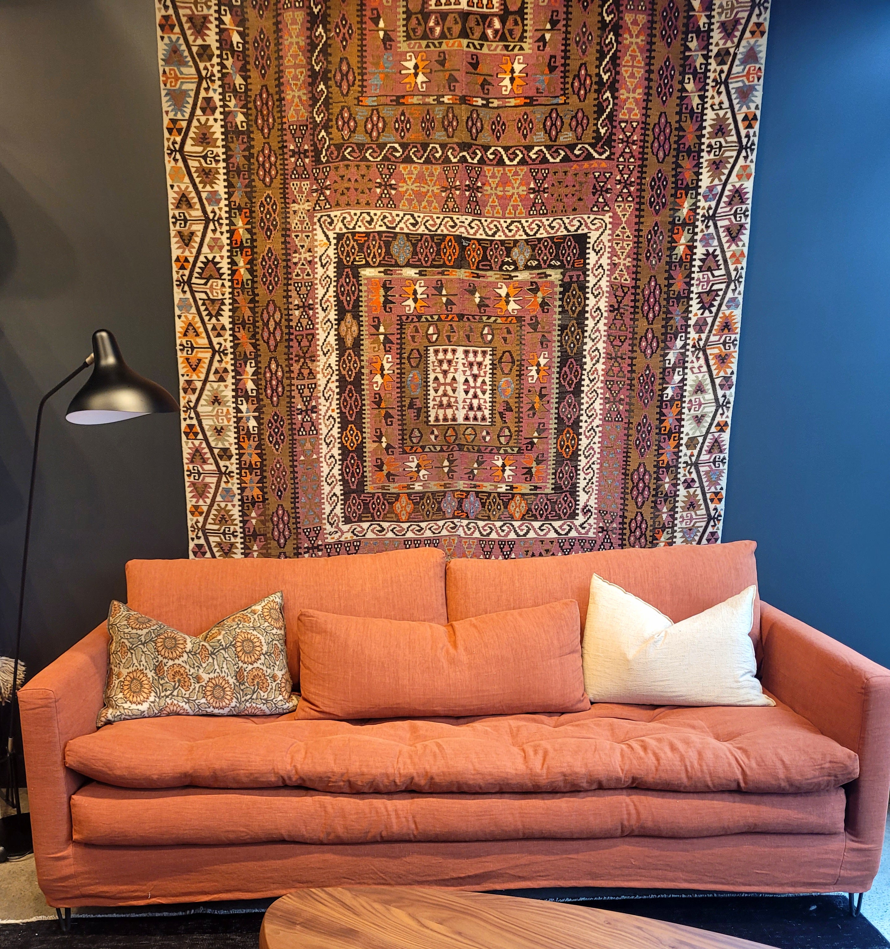 Canapé Adar - Merlin Rooibos - 218cm x 95cm x 68cm