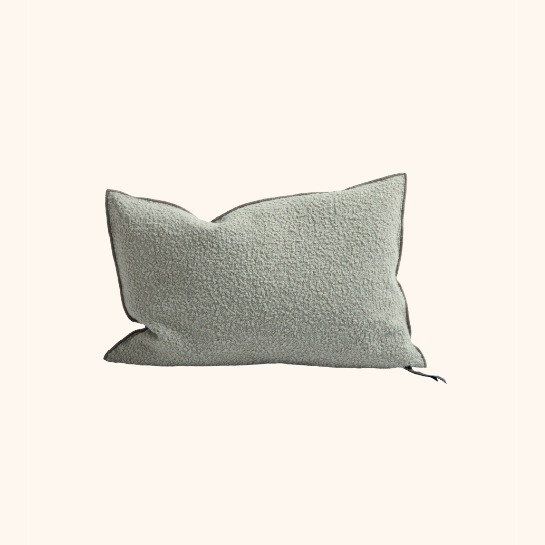 Inside Out Wooly Canvas Cushion