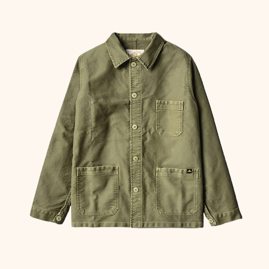 La veste de travail vintage washed - Homme