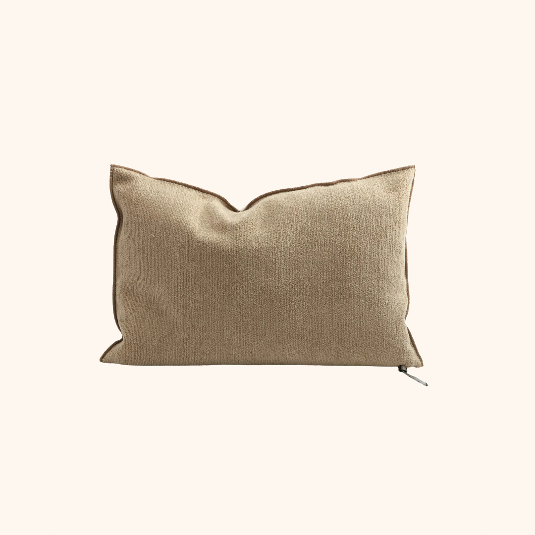 Upcycled Naples Canvas Cushion