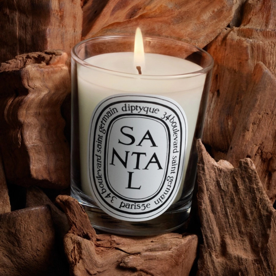 Bougie d'ambiance - Santal