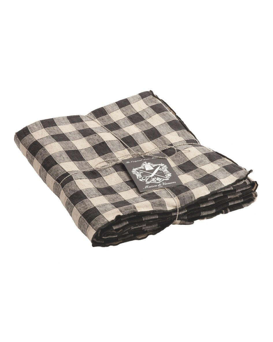 Nappe Bourdon Toile Vintage Vichy