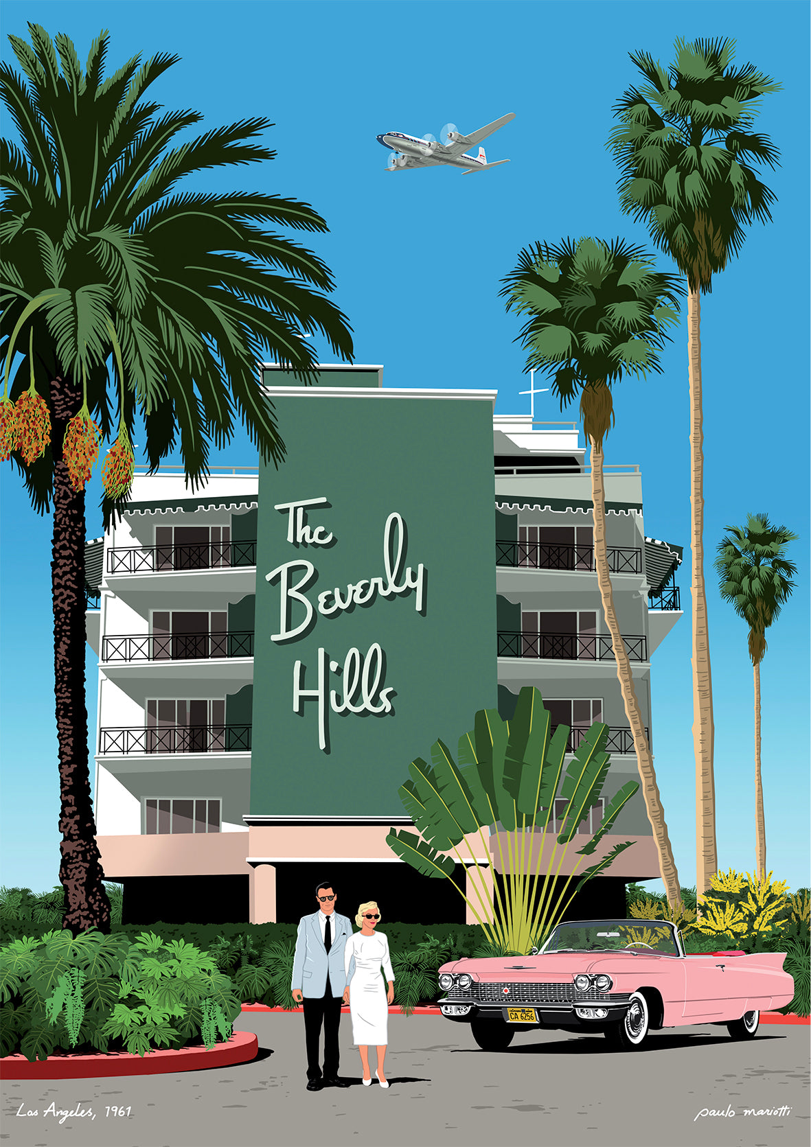 Affiche Beverly Hills - Paulo Mariotti