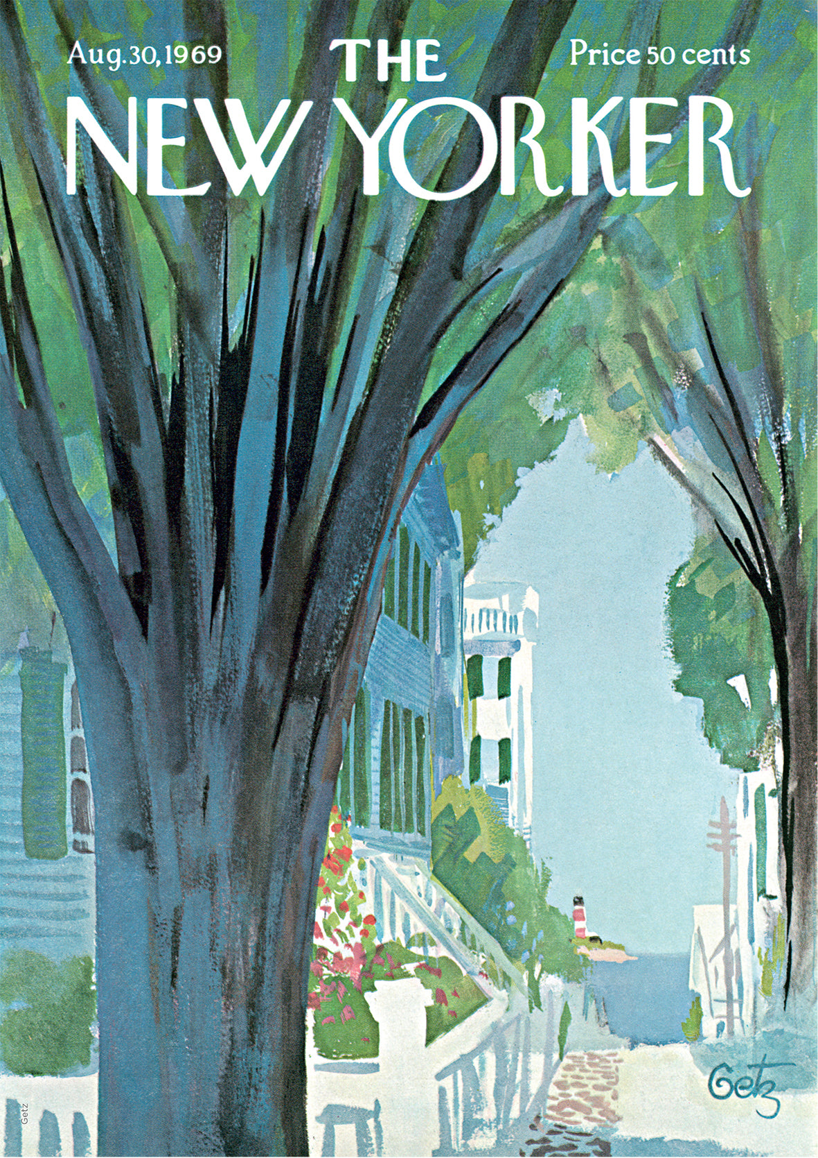 Affiche Summer Time - The New Yorker