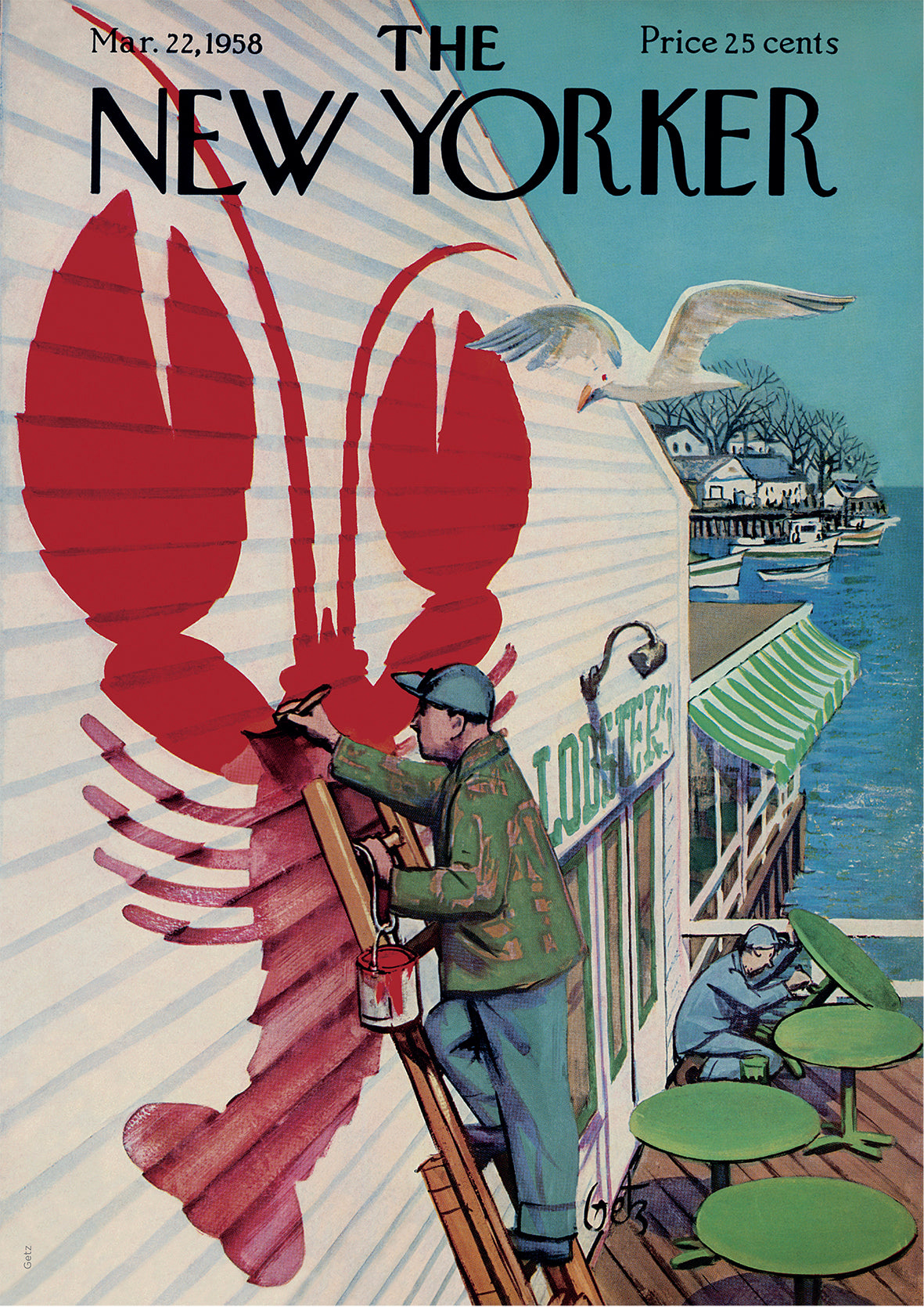 Affiche Lobster - The New Yorker