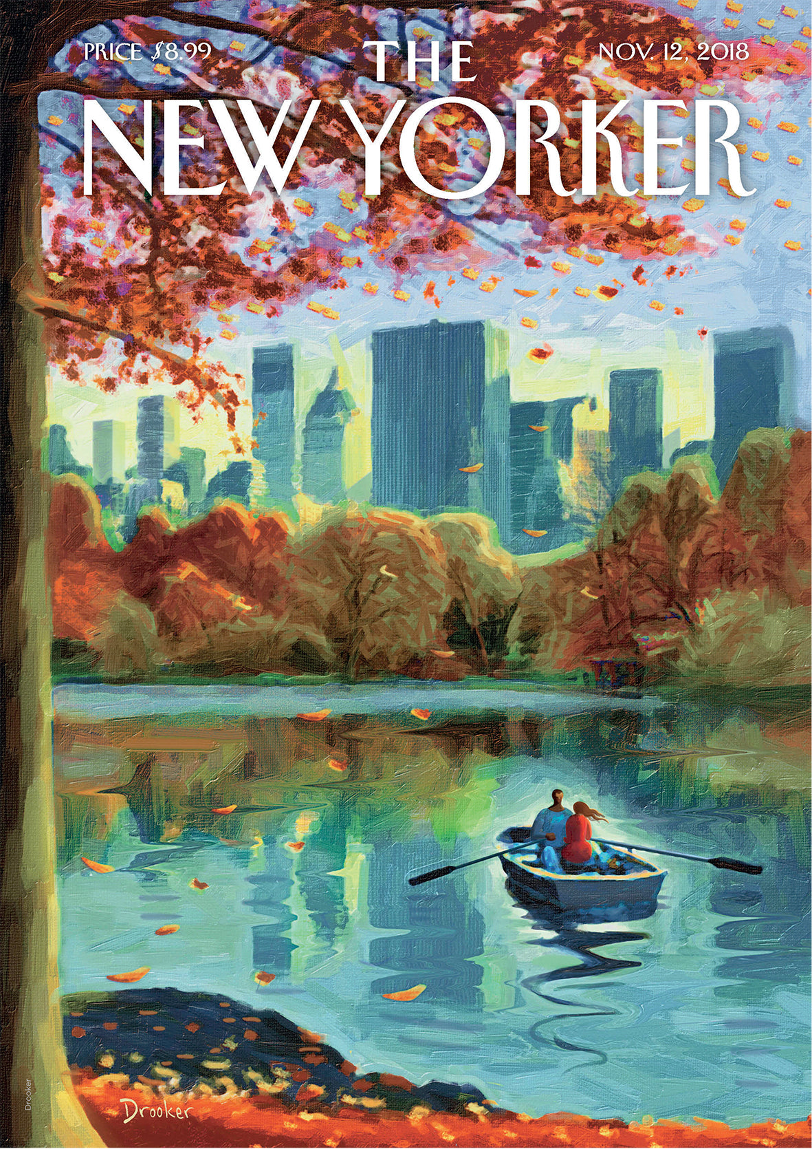 Affiche Row Boat - The New Yorker