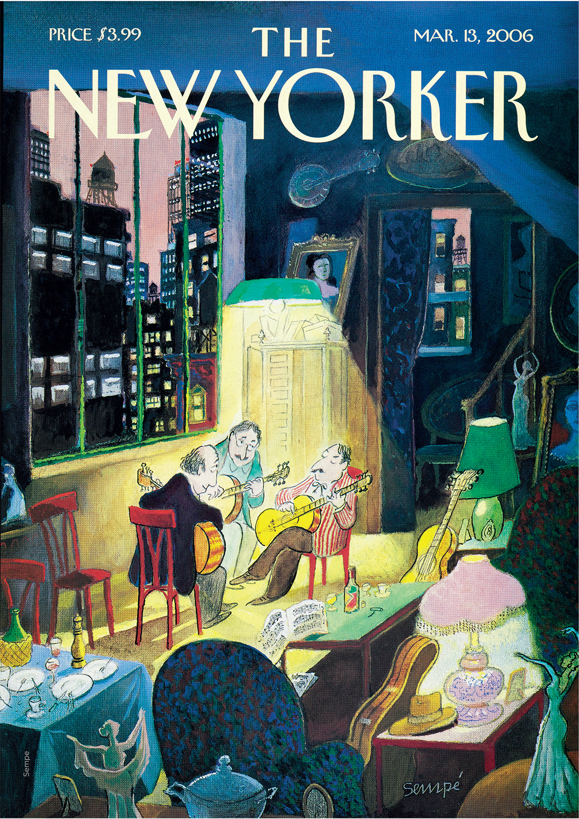 Affiche Three Amigos - The New Yorker